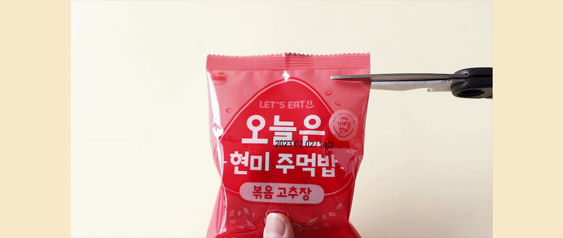 오늘은 현미 주먹밥 제품 이미지 : 오늘은 현미 주먹밥 불고기 고추장