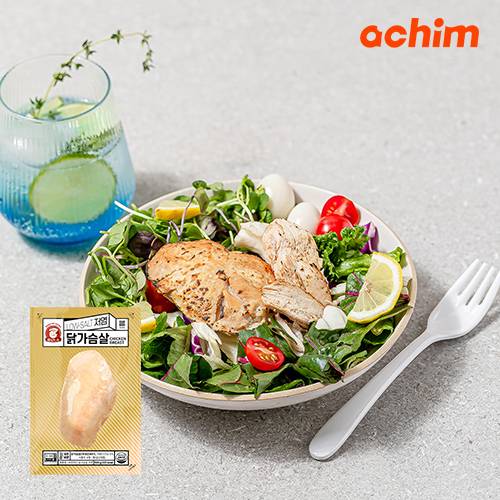 [아침몰] 바로드숑 실온보관 부드러운 닭가슴살 저염 100g (1팩)