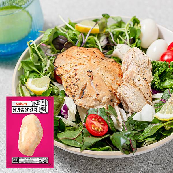 [아침몰] 바로드숑 실온보관 부드러운 닭가슴살 갈릭 100g (1팩)