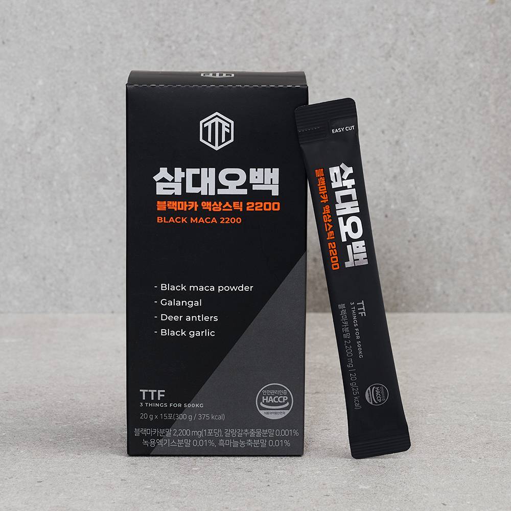 삼대오백 블랙마카 액상스틱 2200 20g x 15포