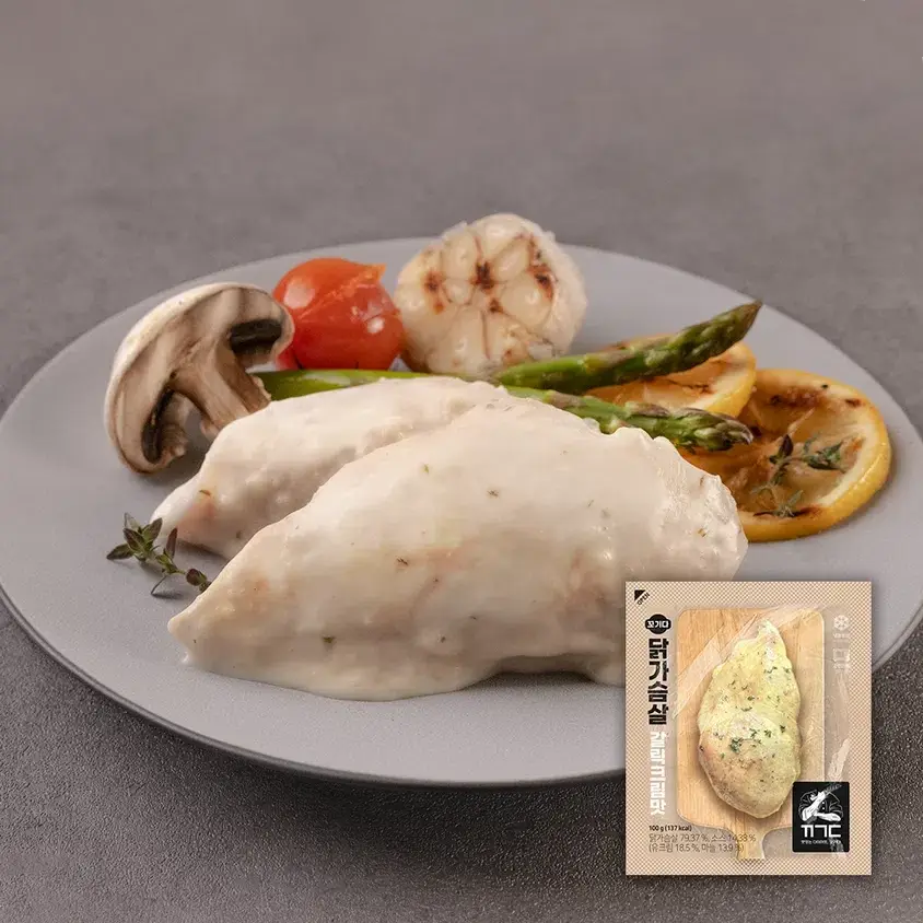 프리미엄 닭가슴살 갈릭크림맛 5개/10/40개입