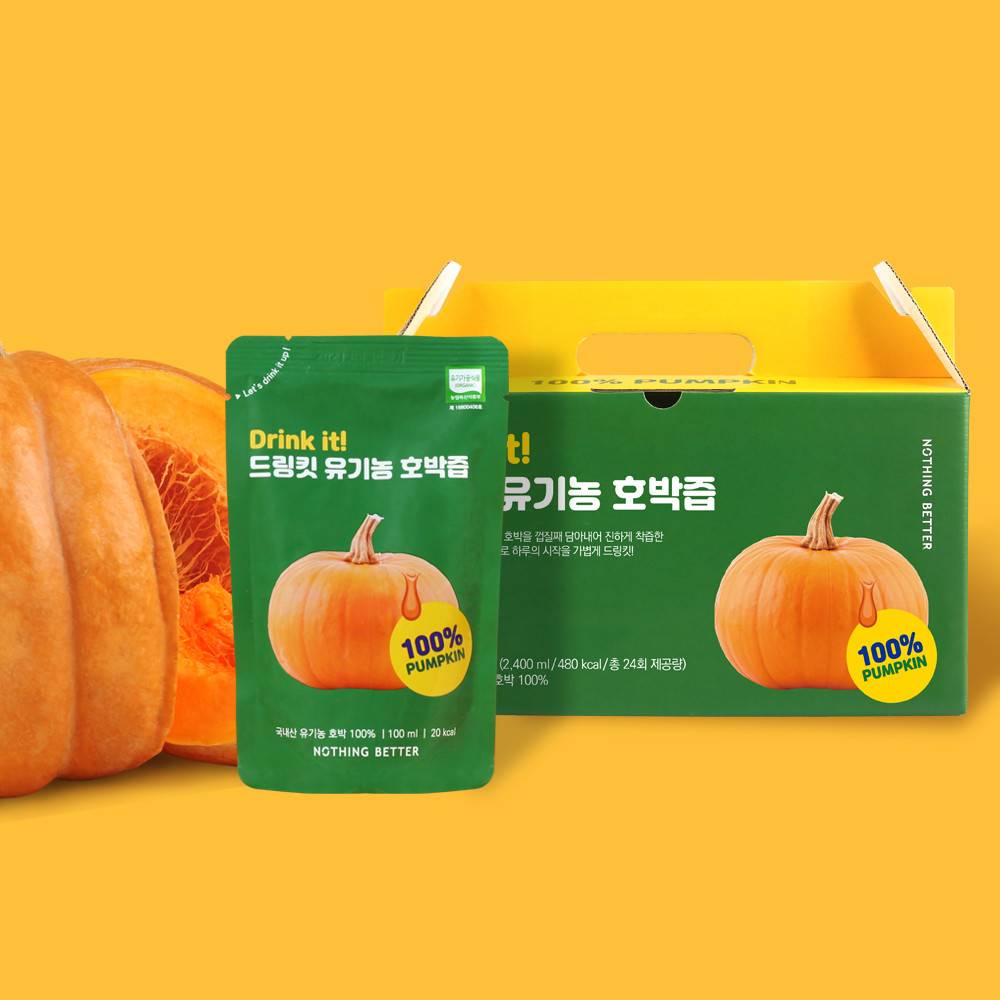 드링킷 100% 유기농 호박즙