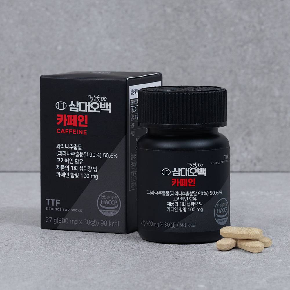 삼대오백 카페인 900mg x 30정
