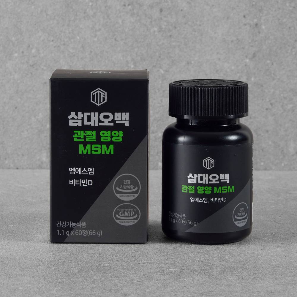 삼대오백 관절 영양 MSM 식이유황 엠에스엠 1100mg x 60정